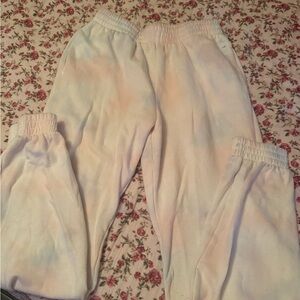 Victoria's Secret Pastel Tie Dye Joggers
